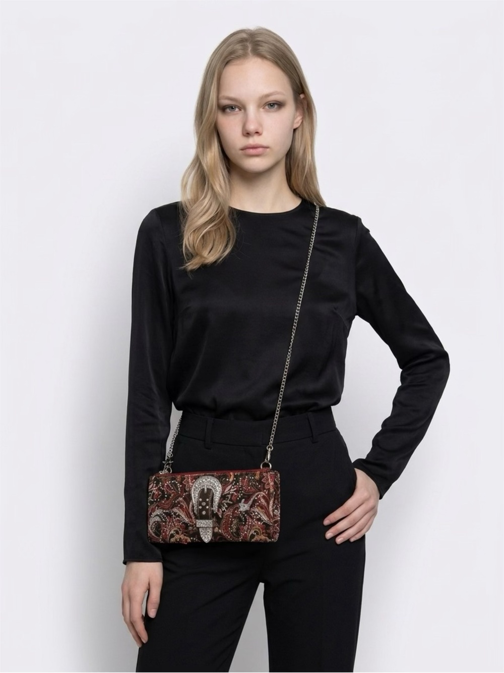 Montana West Paisley Crossbody Wallet/Clutch